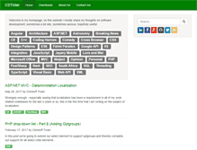 Tablet Screenshot of cstruter.com